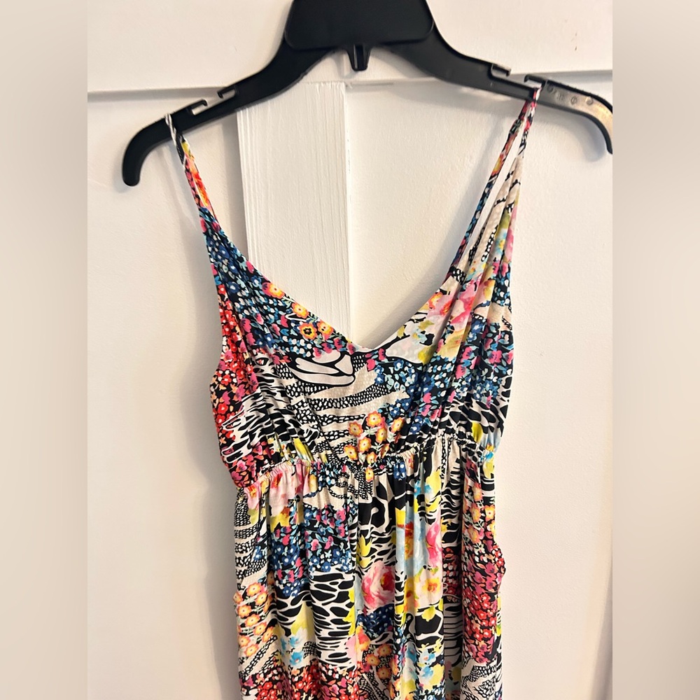 Yumi Kim patchwork multi pattern Vibrant Floral M… - image 2